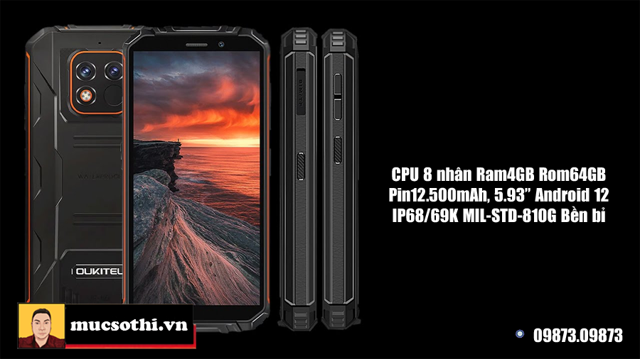 Chịu không nổi với Oukitel WP18 Pro nâng cấp hoàn hảo giá bán không đổi