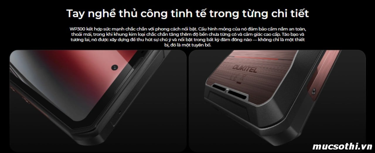 Smartphone Sờ To - Bán lẻ giá sỉ online giá tốt điện thoại Oukitel WP300 5G chính hãng - 09175.09195