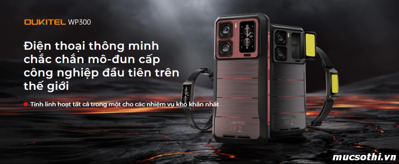 Smartphone Sờ To - Bán lẻ giá sỉ online giá tốt điện thoại Oukitel WP300 5G chính hãng - 09175.09195