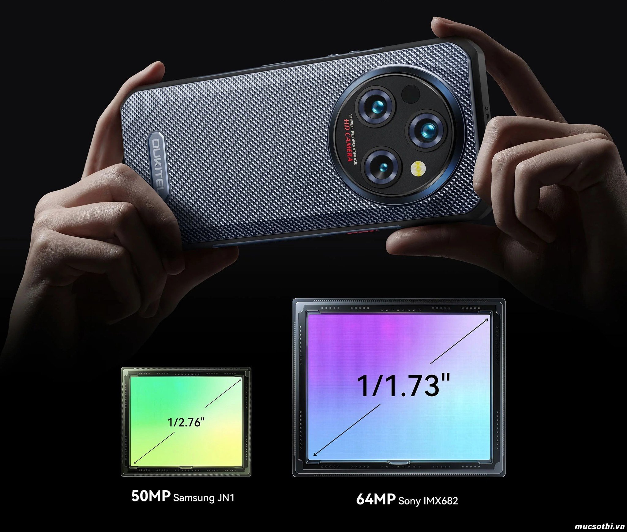 Smartphone Sờ To - Bán lẻ giá sỉ online giá tốt điện thoại Oukitel WP35Pro 5G chính hãng - 09175.09195
