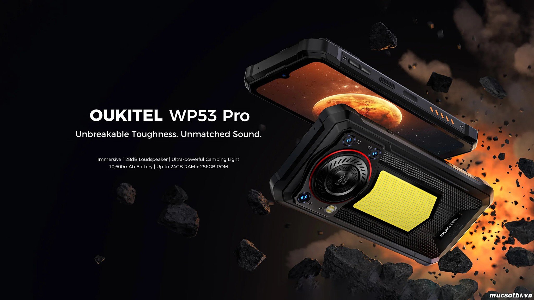 Smartphone Sờ To - Bán lẻ giá sỉ online giá tốt điện thoại Oukitel WP53 Pro chính hãng - 09175.09195