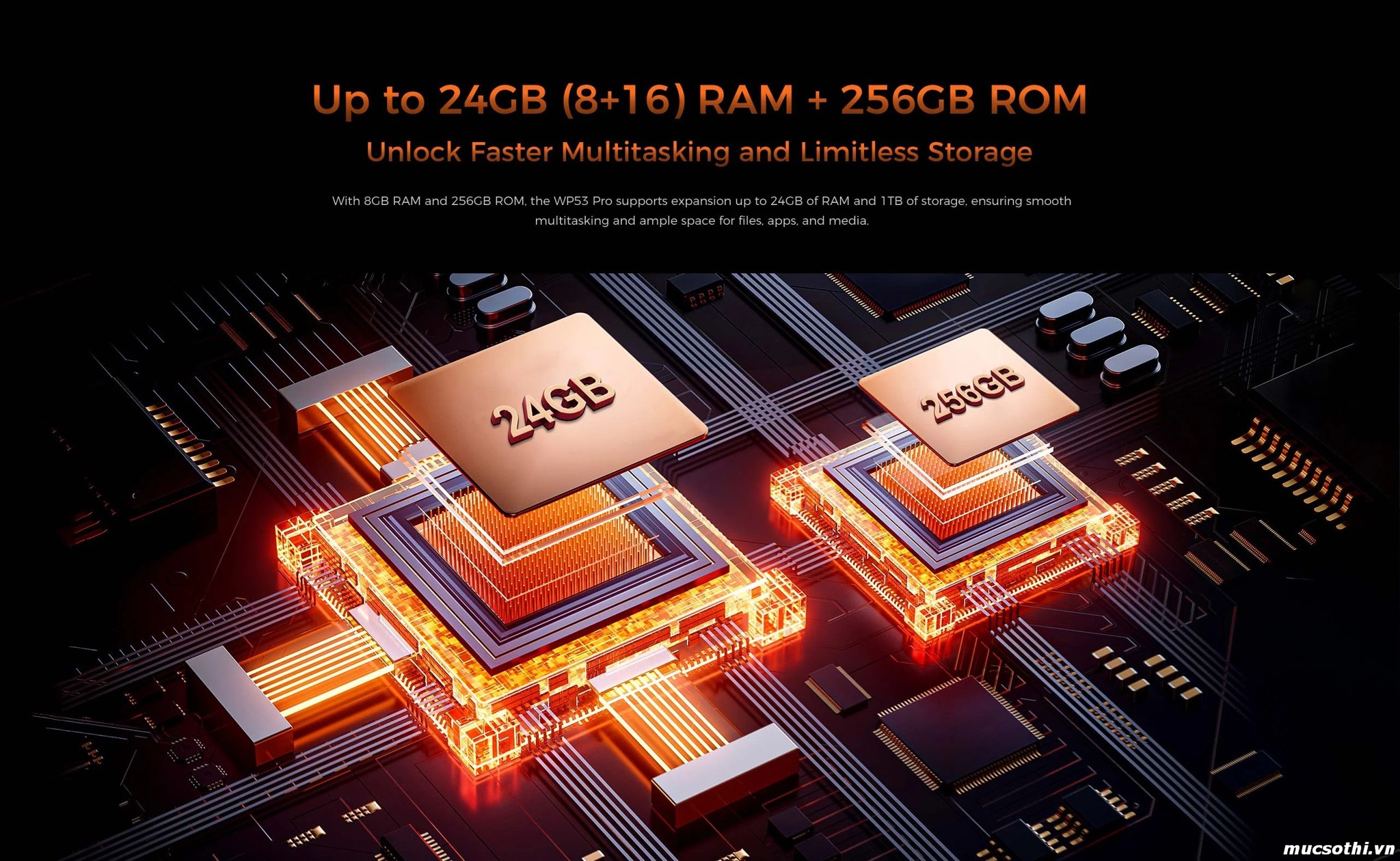 Smartphone Sờ To - Bán lẻ giá sỉ online giá tốt điện thoại Oukitel WP53 Pro chính hãng - 09175.09195