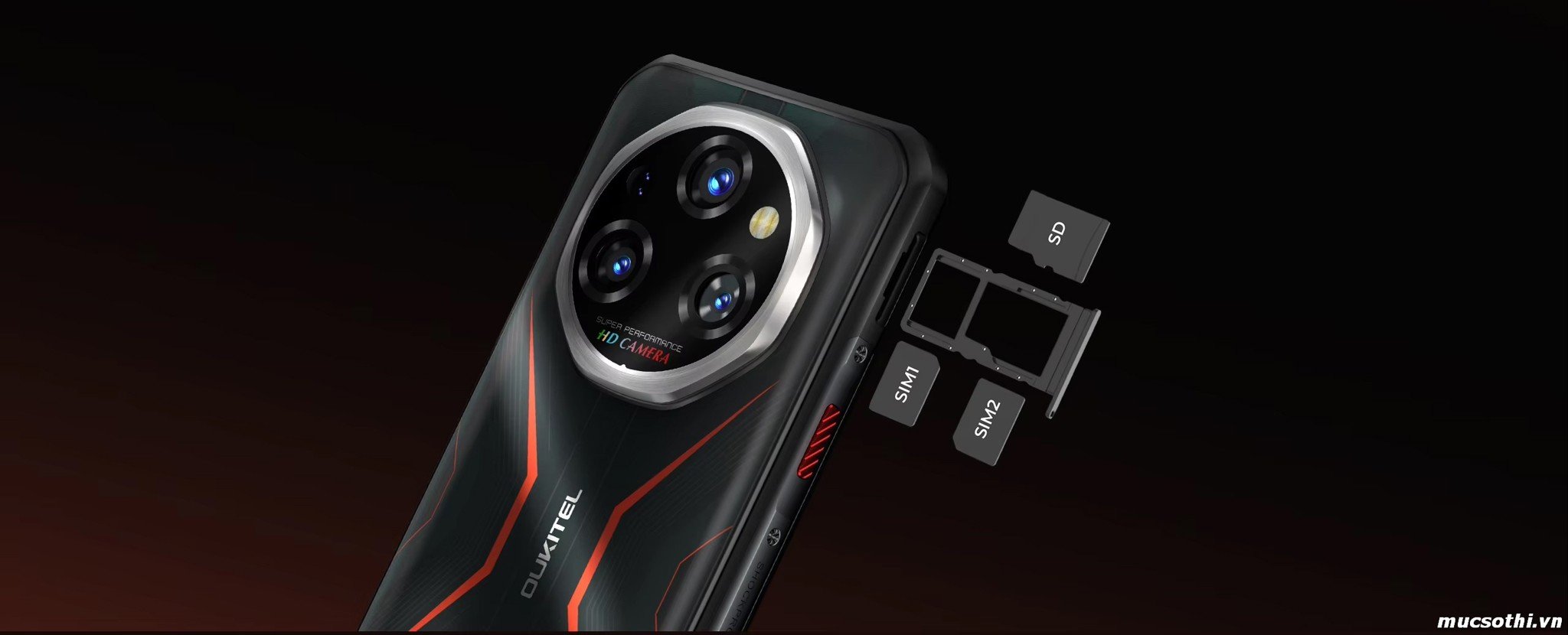 Smartphone Sờ To - Bán lẻ giá sỉ online giá tốt điện thoại Oukitel WP55Pro 5G chính hãng - 09175.09195