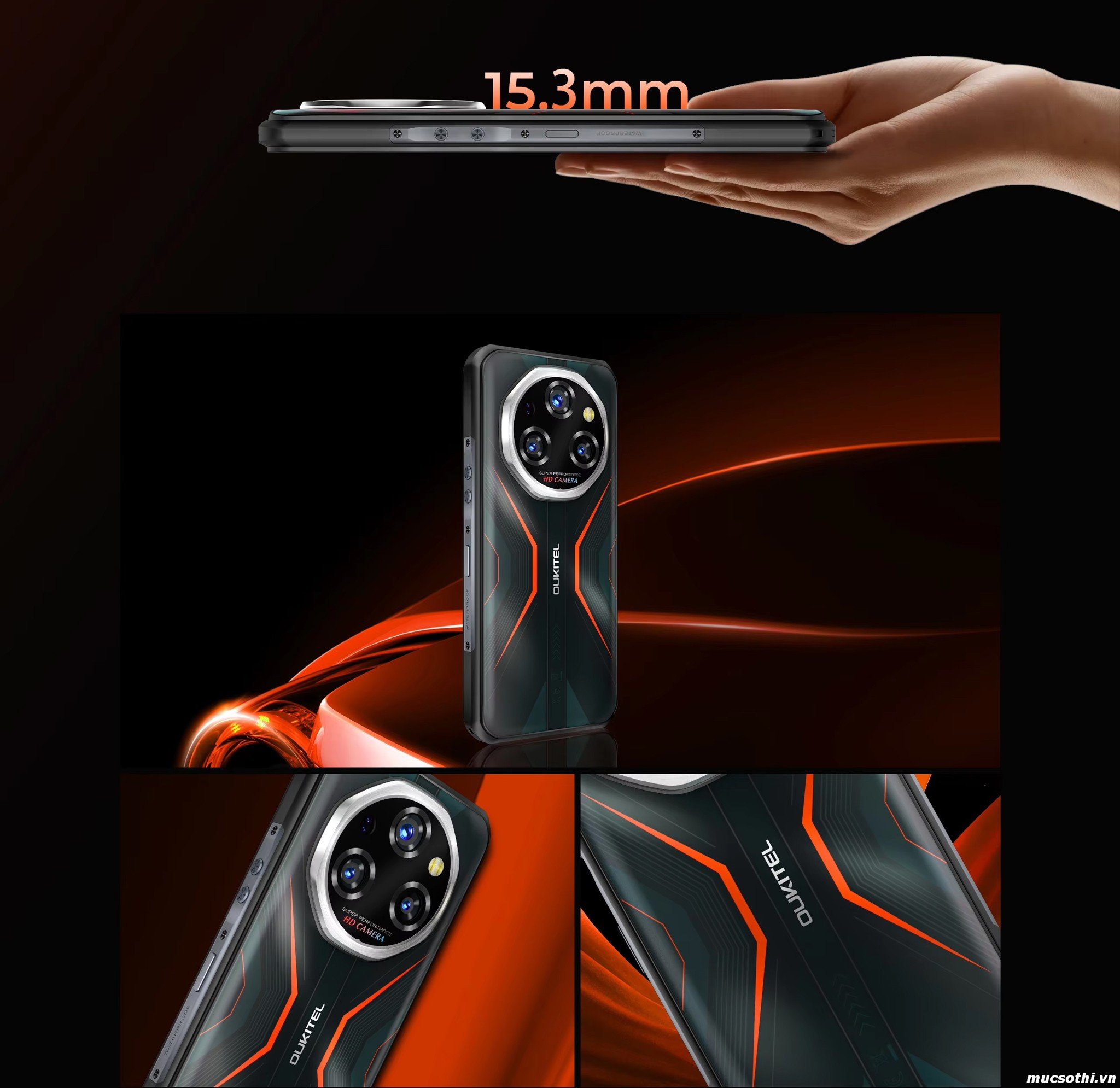 Smartphone Sờ To - Bán lẻ giá sỉ online giá tốt điện thoại Oukitel WP55Pro 5G chính hãng - 09175.09195