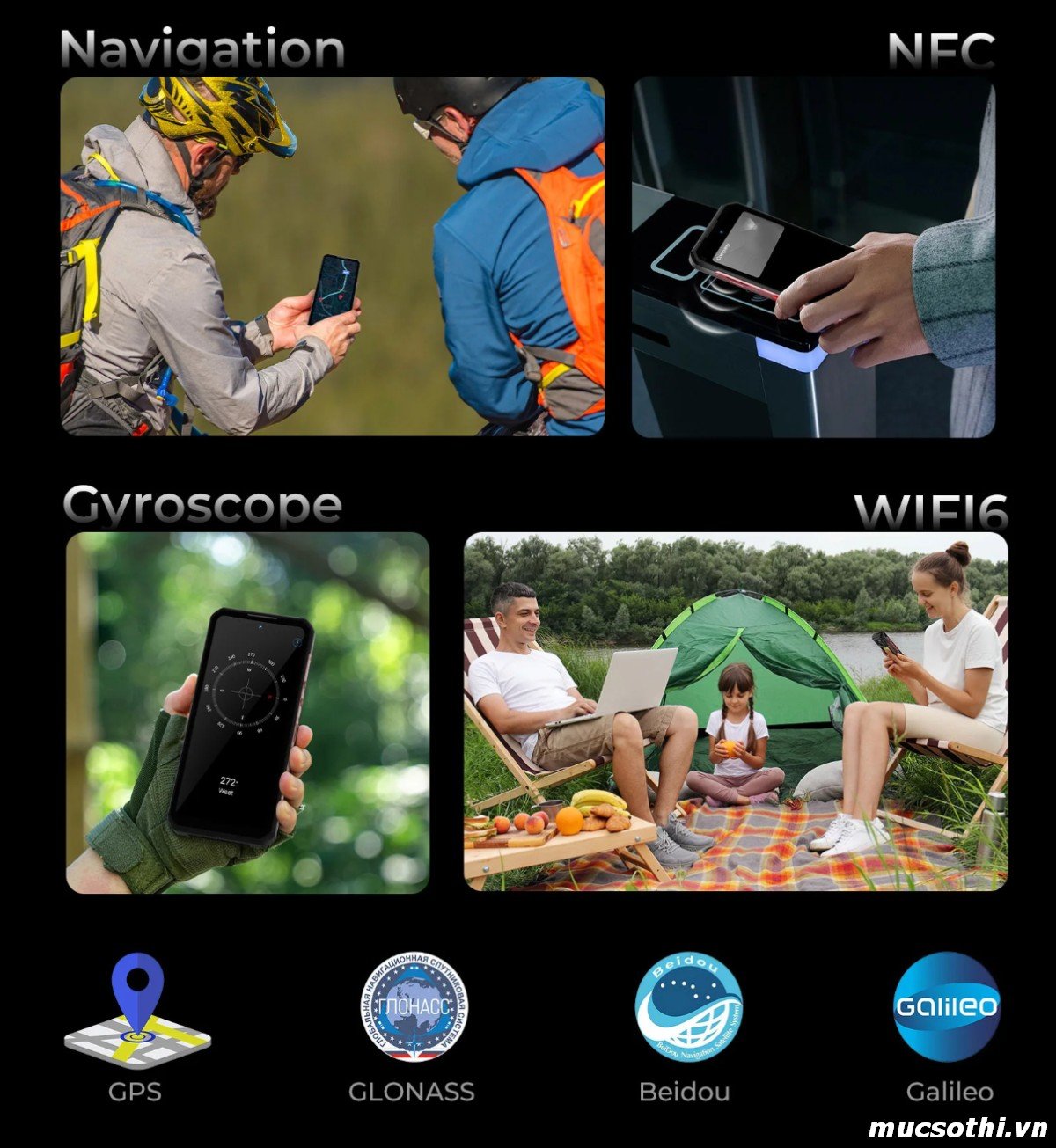 Smartphone Sờ To - Bán lẻ giá sỉ online giá tốt điện thoại Oukitel WP56 5G chính hãng - 09175.09195