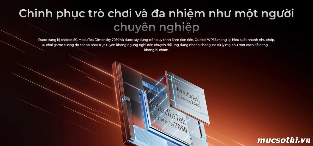 Smartphone Sờ To - Bán lẻ giá sỉ online giá tốt điện thoại Oukitel WP56 5G chính hãng - 09175.09195