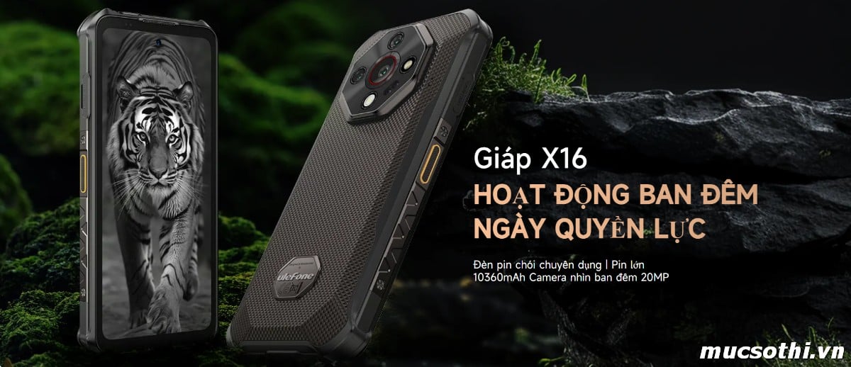 Smartphone Sờ To - Bán lẻ giá sỉ online giá tốt điện thoại Ulefone Armor X16 chính hãng - 09175.09195