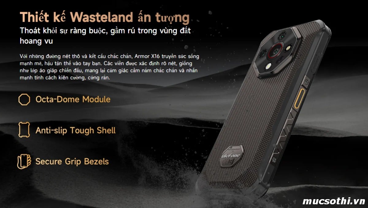 Smartphone Sờ To - Bán lẻ giá sỉ online giá tốt điện thoại Ulefone Armor X16 chính hãng - 09175.09195