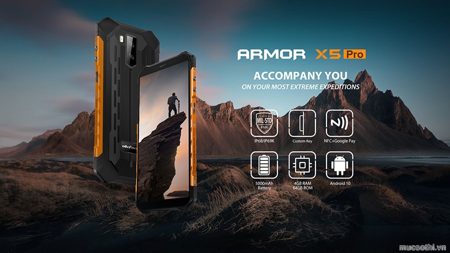 smartphonestore.vn - bán lẻ giá sỉ, online giá tốt ulefone armor x5pro chính hãng - 09175.09195