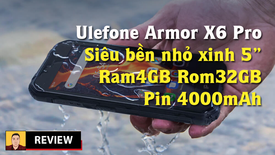 Mục sở thị tất tần tật smartphone siêu bền Armor X6 Pro nhỏ xinh mới trình làng của Ulefone - 09175.09195