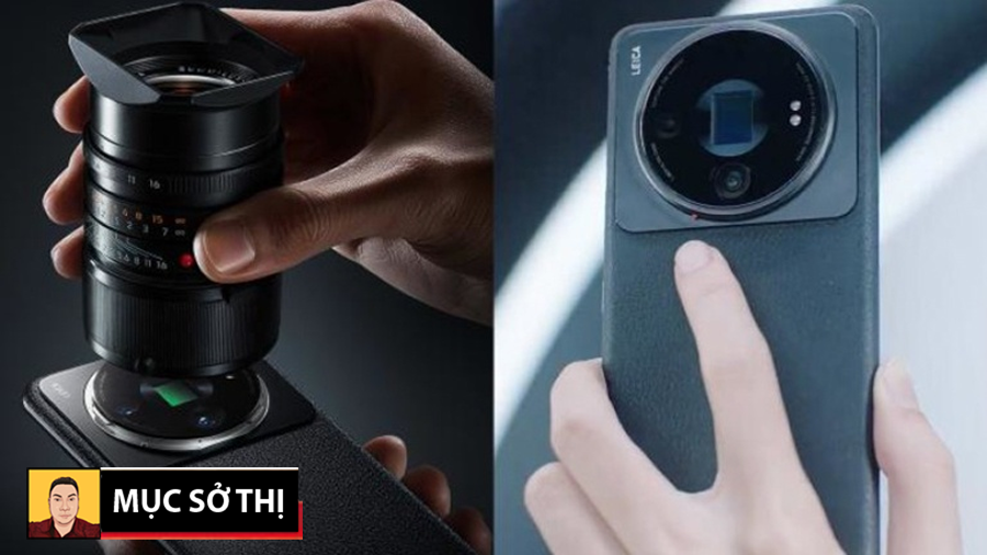 Kinh ngạc với cameraphone có thể gắn ống kính rời Leica của Xiaomi vừa lộ diện