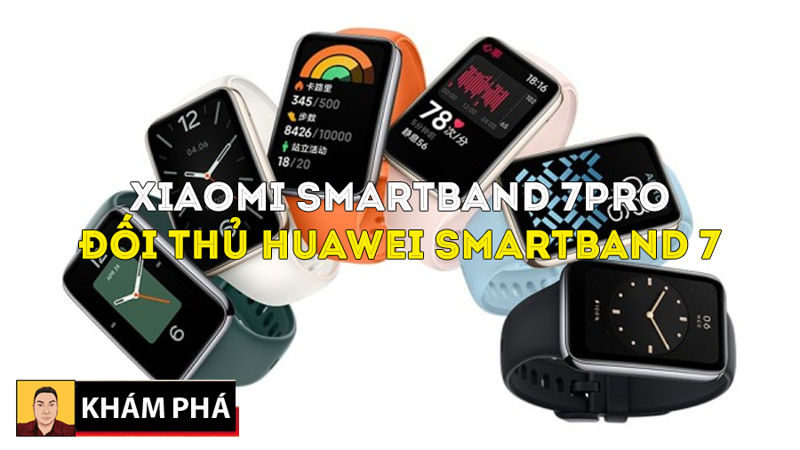 Mục sở thị Xiaomi Smart Band 7 có thêm phiên bản Pro để cạnh tranh với Huawei Smart Band 7 - 09873.09873