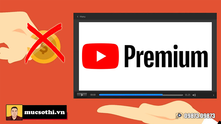 Mẹo hay để dùng Youtube Premium tốn phí mà miễn phí vĩnh viễn - 09873.09873
