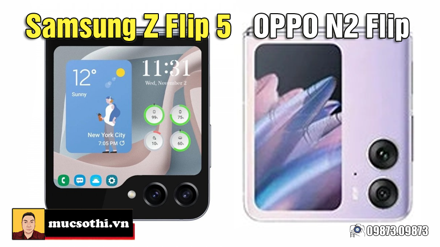 Z Flip 5 mới của Samsung đè bẹp Oppo N2 Flip khôn thể kháng cự - 09873.09873