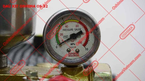 Đồng hồ đo áp Đầu xịt Oshima OS 32