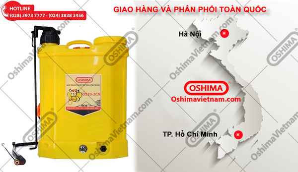 Bình Xịt Điện Oshima OS20-2CN