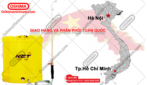 Bình xịt điện KCT 18D