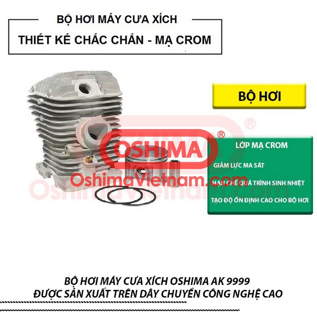 Bộ hơi máy cưa xích Oshima AK 9999