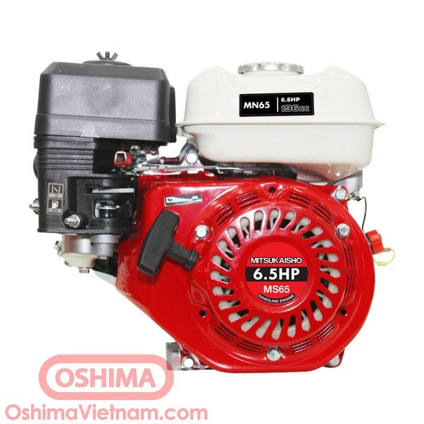 Động cơ xăng Mitsukaisho MS65 có vỏ máy sơn tĩnh điện, đảm bảo không bị oxy hóa trong quá trình sử dụng