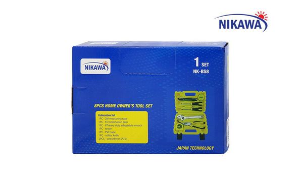 hộp đựng bộ dụng cụ nikawa 8 món
