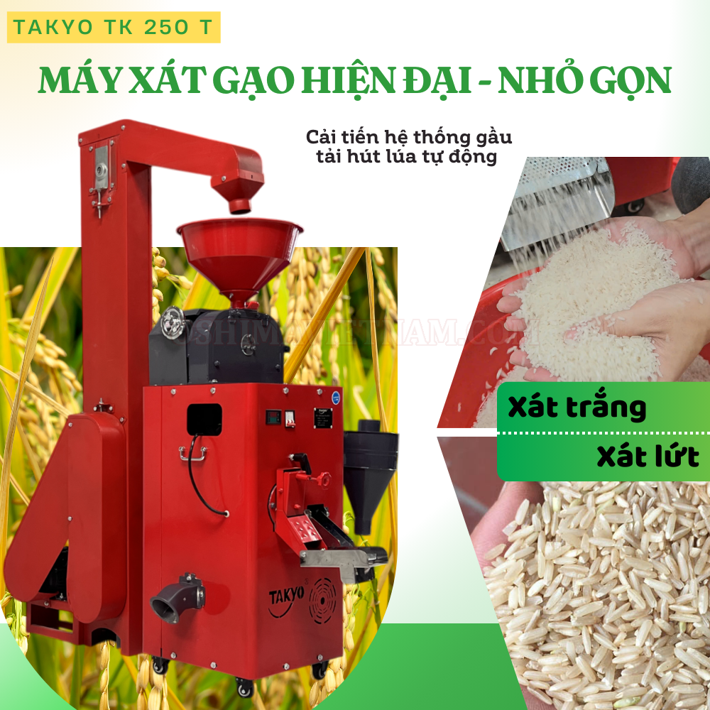 Máy xay xát gạo Takyo TK 250 T chính hãng