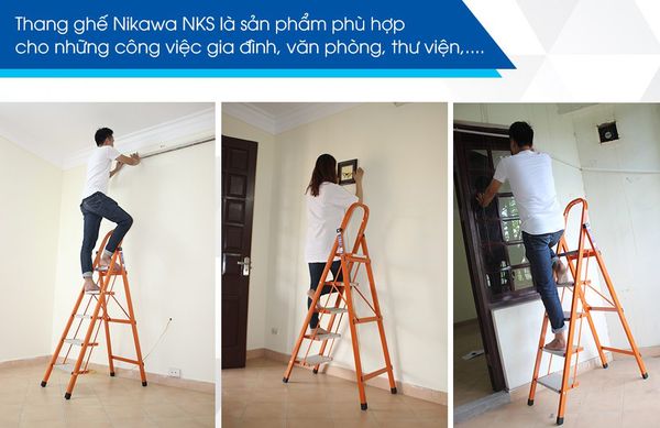Thang ghế Nikawa NKS-06 thích hợp sử dụng trong gia đình, căn hộ
