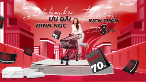 BLACK  FRIDAY - NỆM VÀ CHĂN GA ƯU ĐÃI LÊN TỚI 70%
