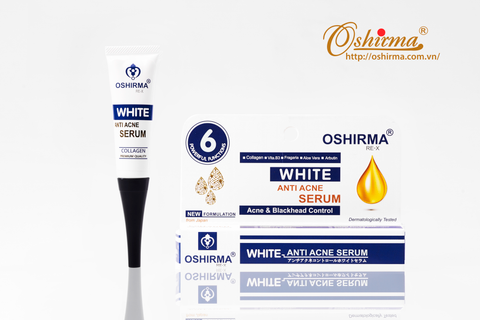 SERUM NGĂN NGỪA MỤN VÀ VẾT THÂM 10G - Oshirma White Anti Acne Serum
