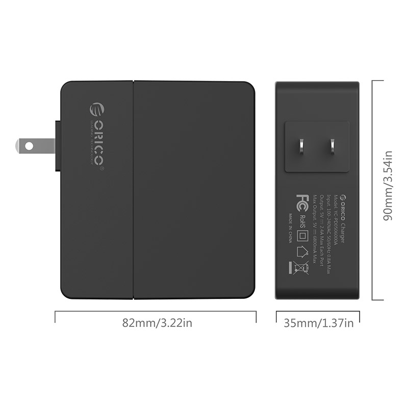 cuc sac nguon 4 cong usb 5v2a