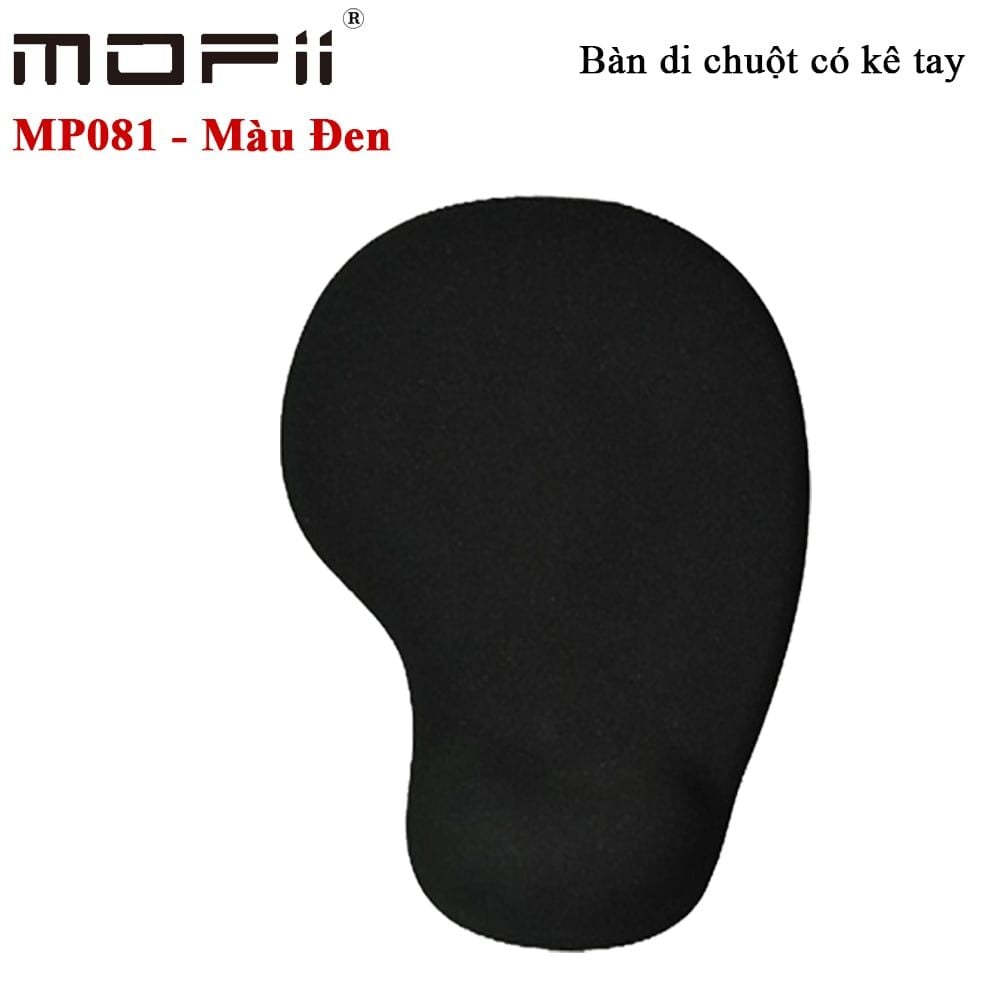 Tấm lót chuột có kê tay màu hồng màu đen chính hãng Mofii MP081