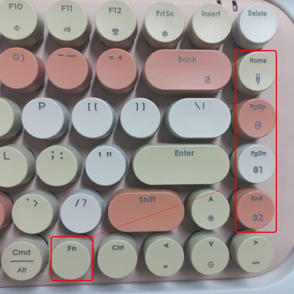 Bàn Phím Cơ Không Dây Có Bluetooth Hãng Mofii Nhiều Màu Dễ Thương Có Đèn Nền - ROMI
