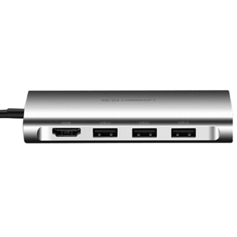 bo chuyen usb-c ra usb 3.0 hdmi sd-tf rj45 ugreen