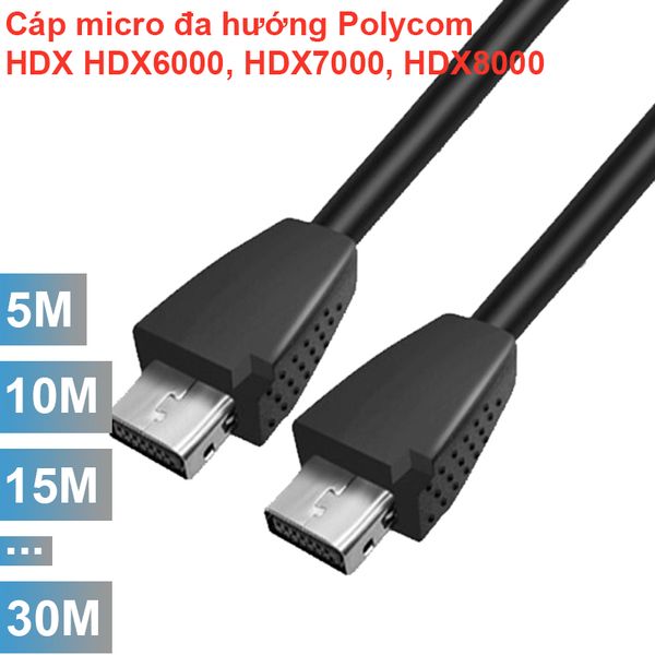 cap micro cho polycom hdx