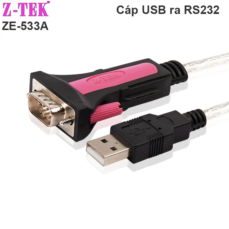 cap usb sang rs232 z-tek ze-533a