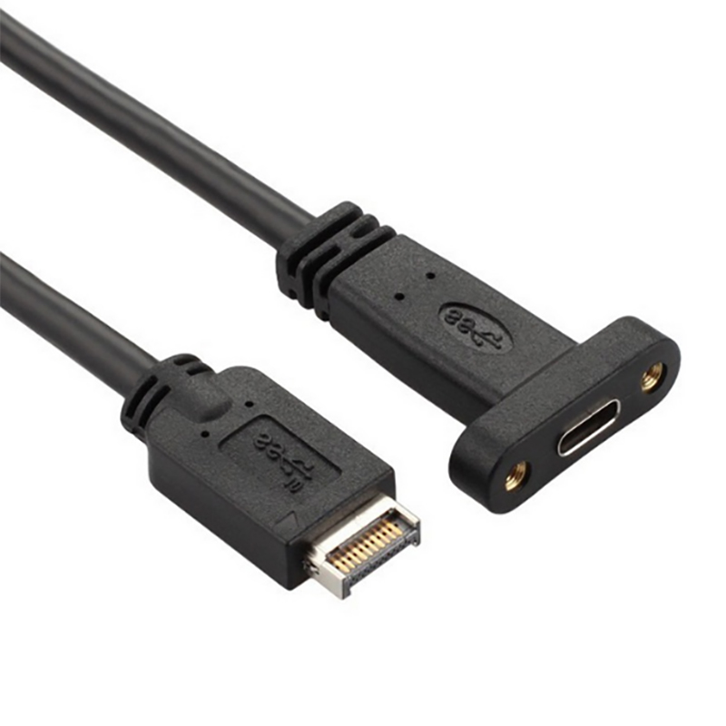 Cap usb-c 3.1 20pin ra usb-c female