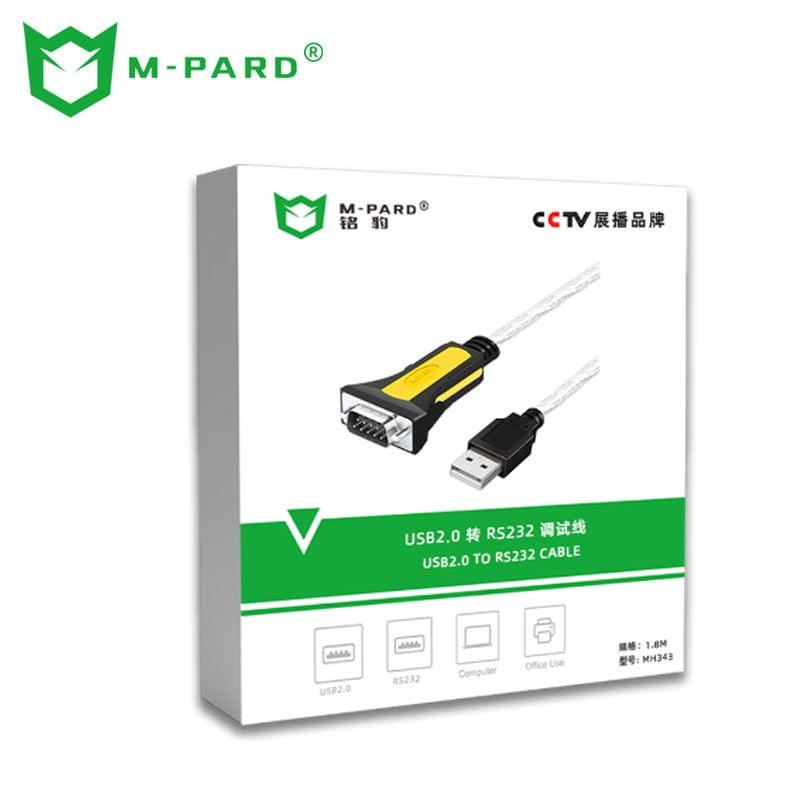 USB to COM DB9 RS232 chip FTDI dài 1,8M M-PARD MH343