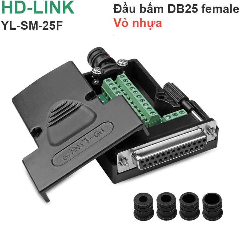 dau bam db25 female hd-link