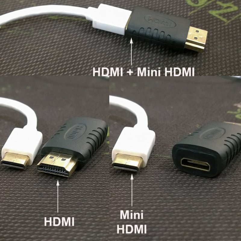 mini hdmi hdmi sang vga audio z-tek zy097