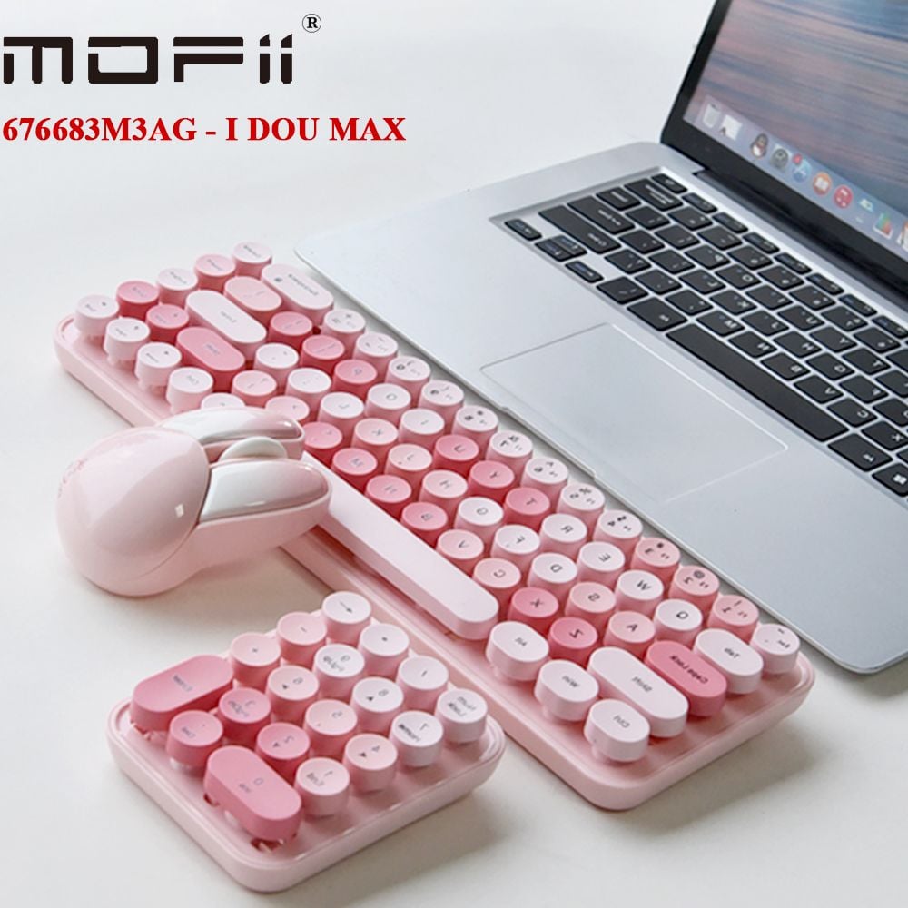 Bộ chuột bàn phím không dây 3 trong 1 mofii i Dou Max