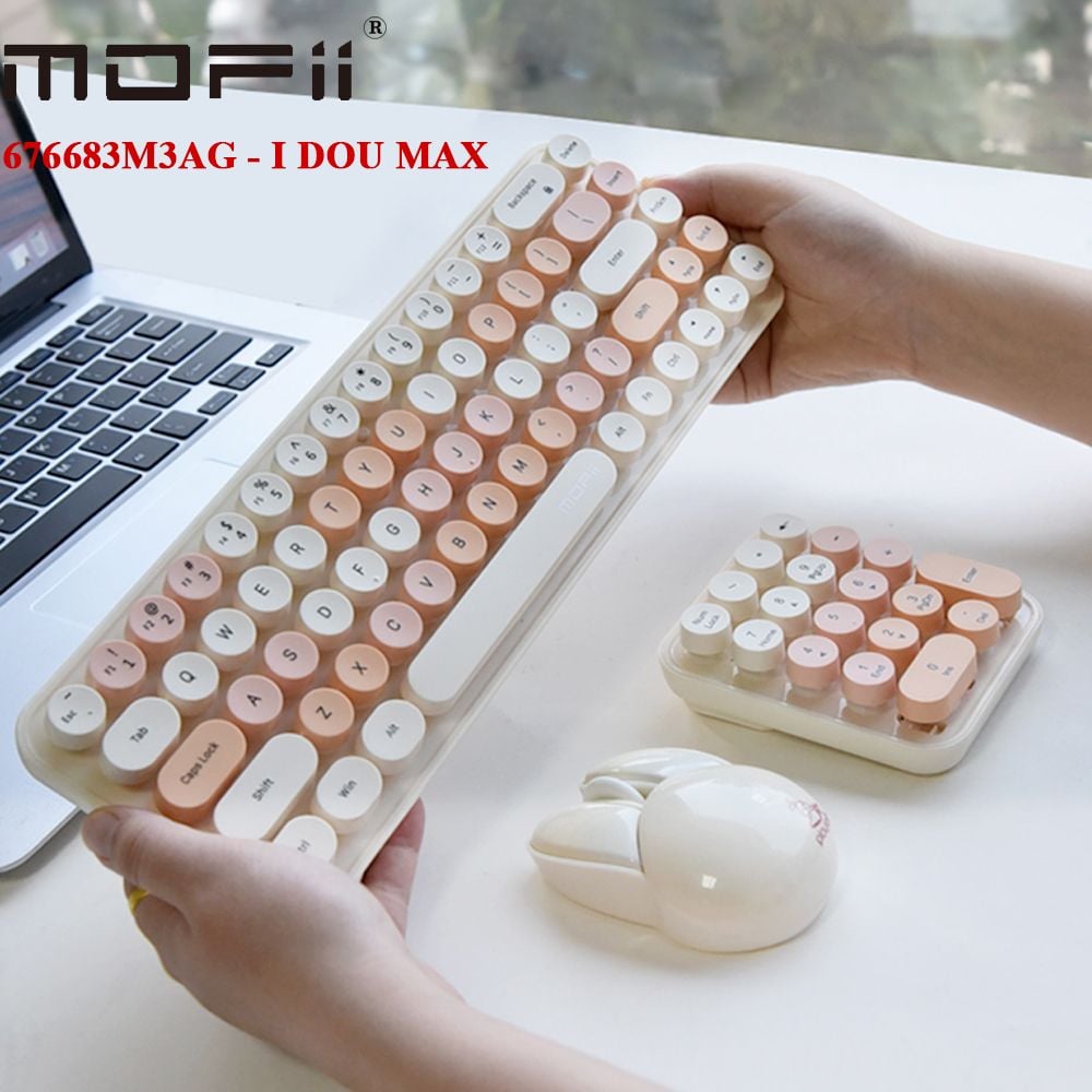 Bộ chuột bàn phím không dây 3 trong 1 mofii i Dou Max