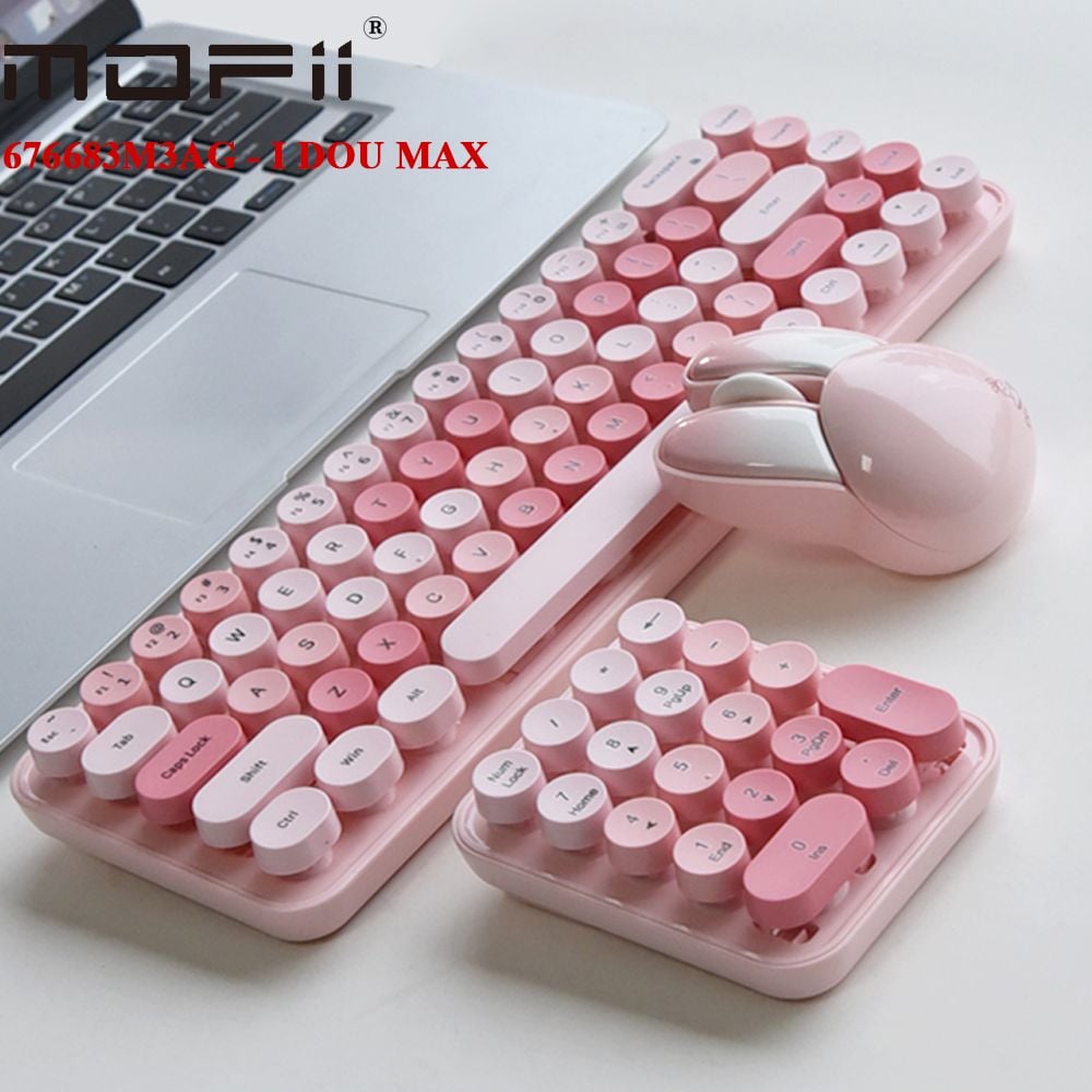 Bộ chuột bàn phím không dây 3 trong 1 mofii i Dou Max