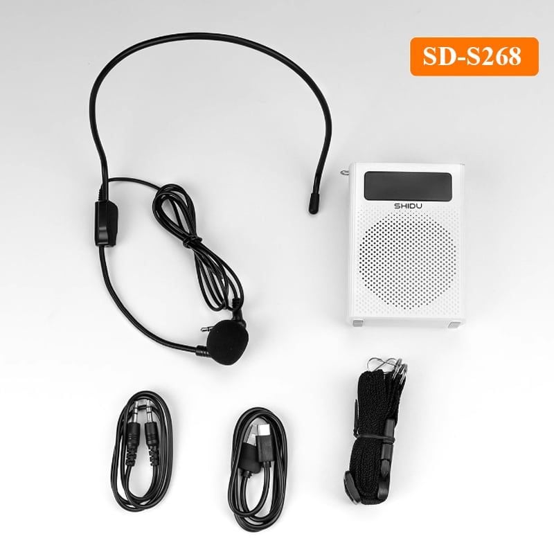 Loa trợ giảng có dây Bluetooth FM chính hãng Shidu SD-S268