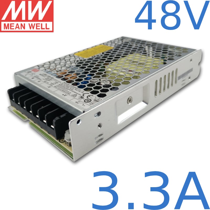 Nguồn DC LED 48V 3.3A 150W Meanwell LRS-150-48