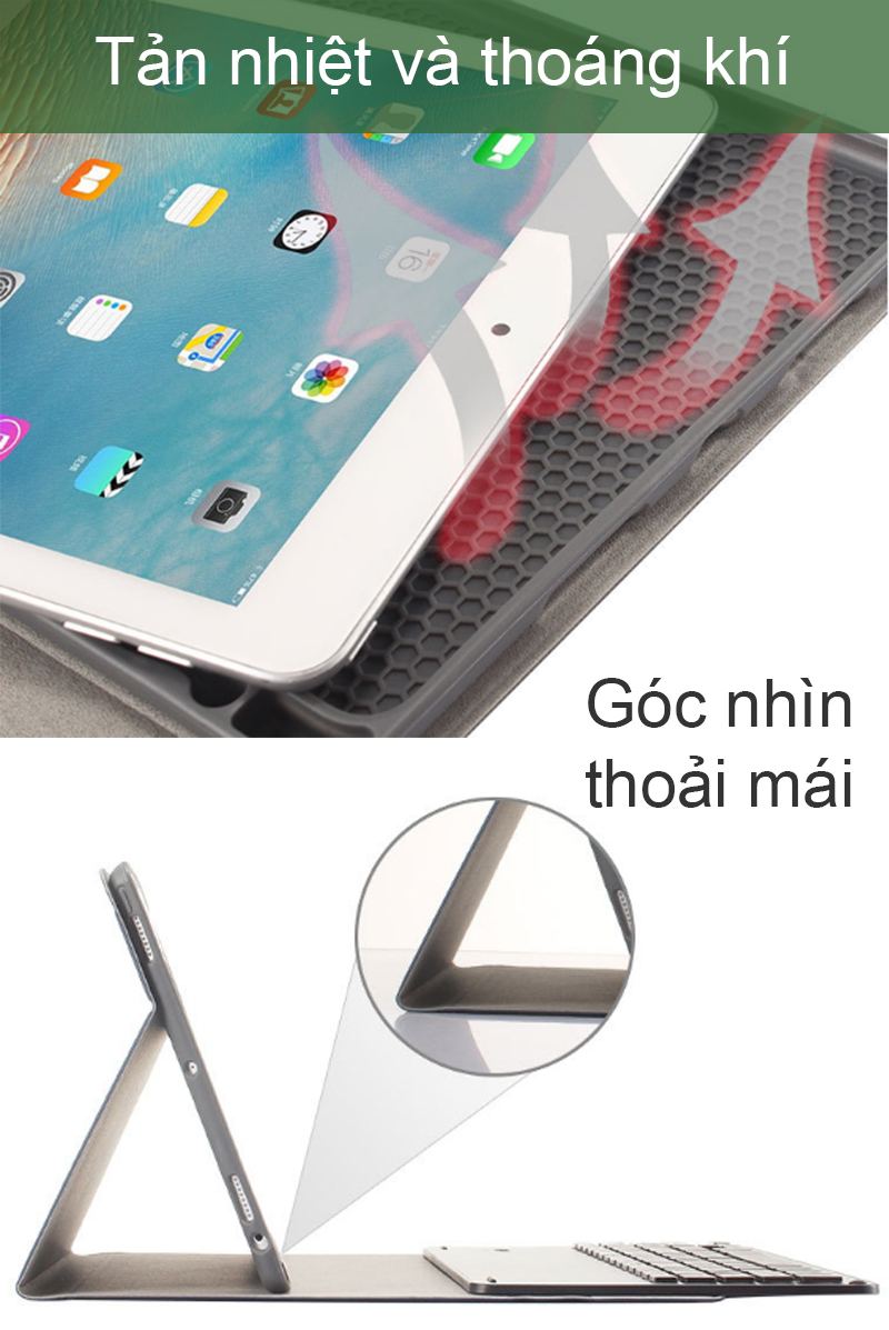 ban phim bluetooth cho ipad pro 10.5 inches co bao da