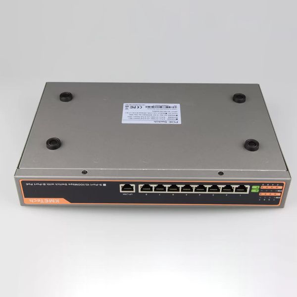 switch poe 8 cong kmetech pse908f