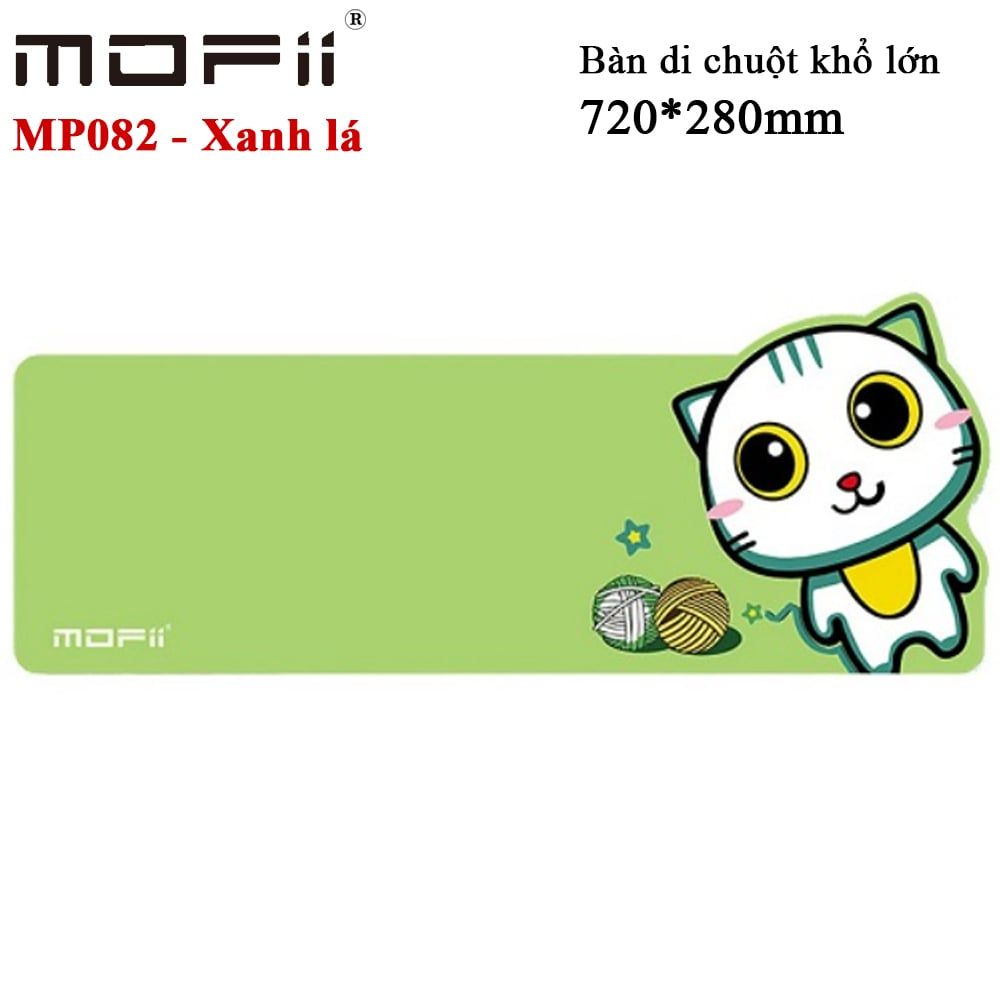 Tấm lót chuột khổ to hình mèo kitty MP082 chính hãng Mofii