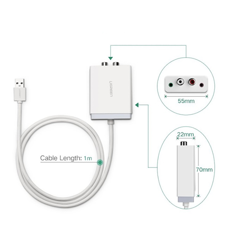 cạc sound usb