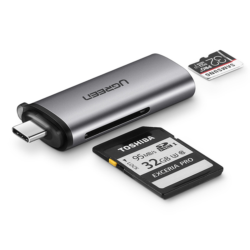 USB-C ra SD/TF đọc thẻ UGREEN 50704