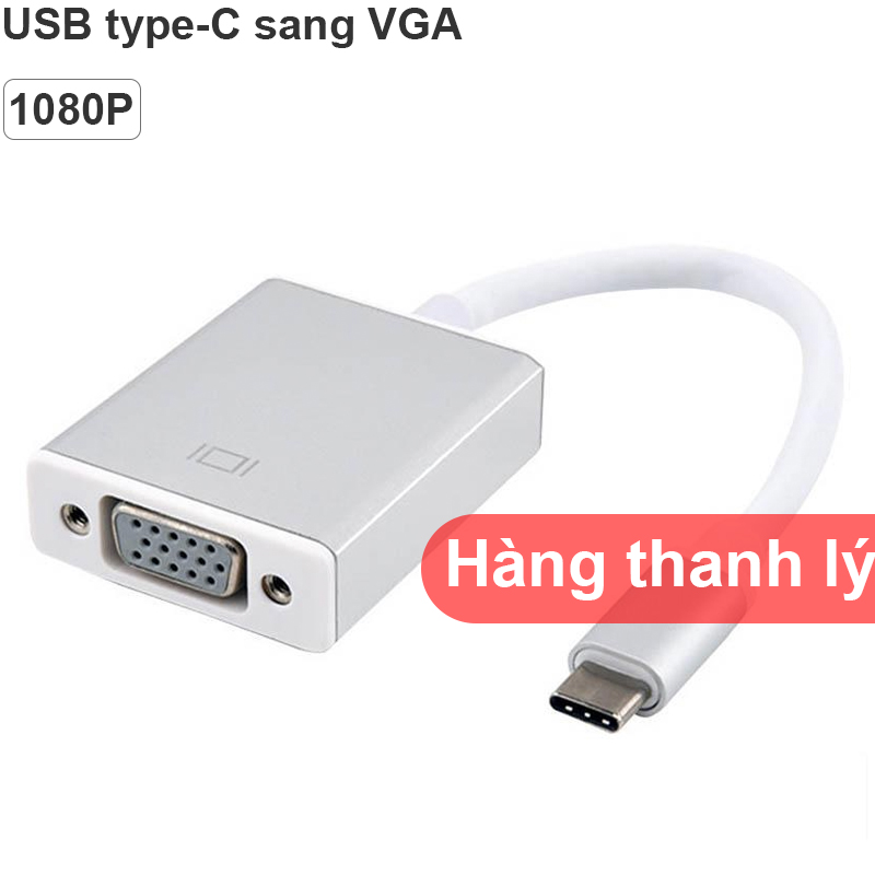 usb TYPE-C sang VGA converter