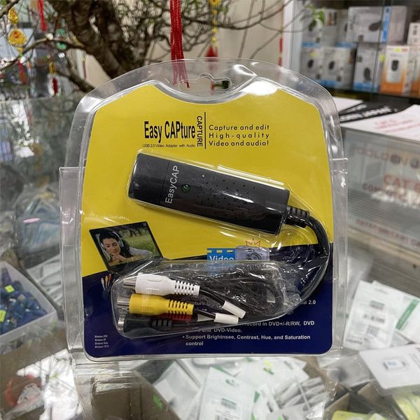 USB ghi hình AV S-Video EasyCap DC60